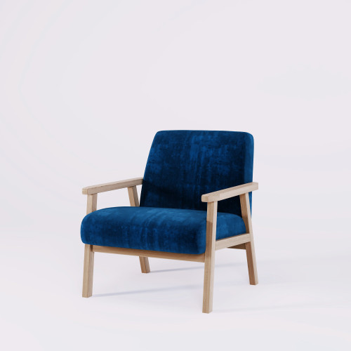 image primary Fusion Arm Chair Navy White